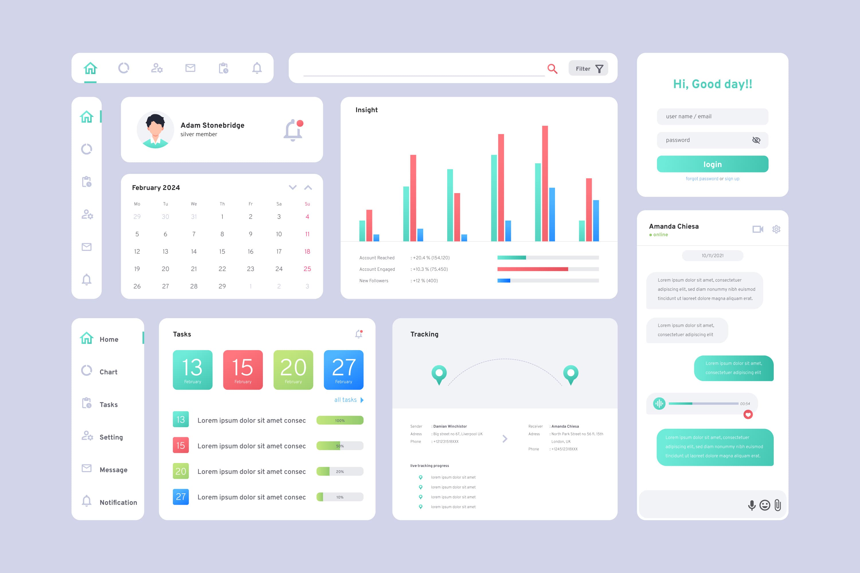SaaS Dashboard